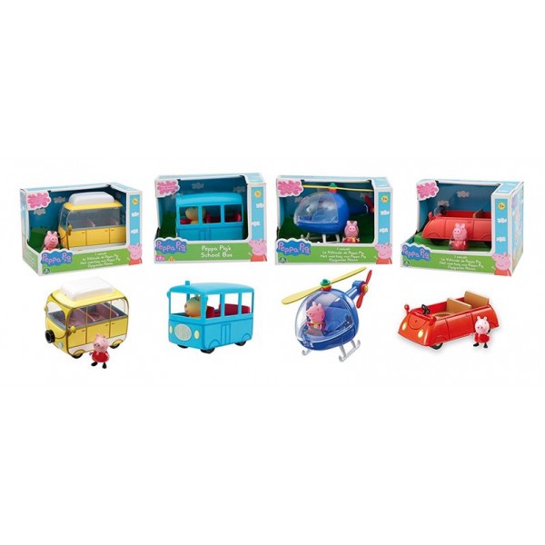 b665de5497af920f6b1df1ddbd208f1b Peppa Pig Veicoli Assortiti - immagine 1