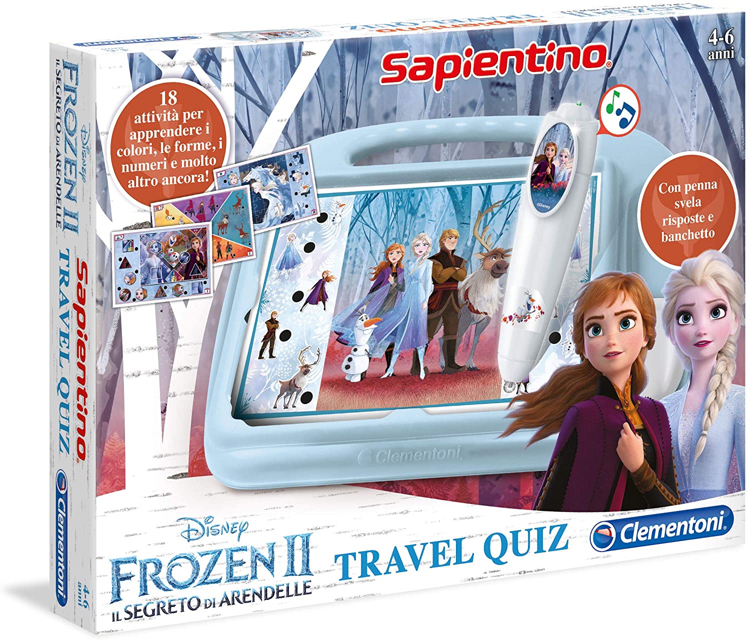 b6dc02dbeb060e59c1086cfcb397126f Sapientino Travel quiz Frozen 2 - immagine 1