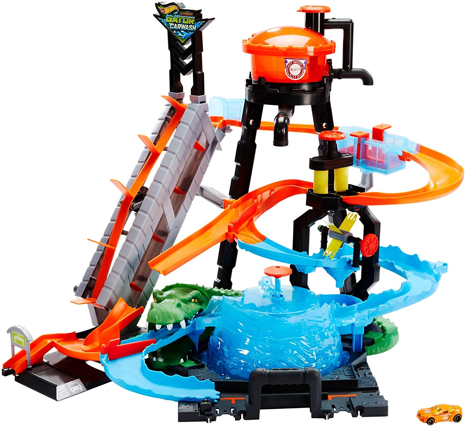 b712323bf36bf89025544a10052cb986 Hot Wheels Mega Autolavaggio - immagine 1