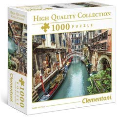 b72b534f2d4c876c5f391d2872b08260 Clementoni Puzzle 1000 Pz. Square Box -Canale di Venezia - immagine 1