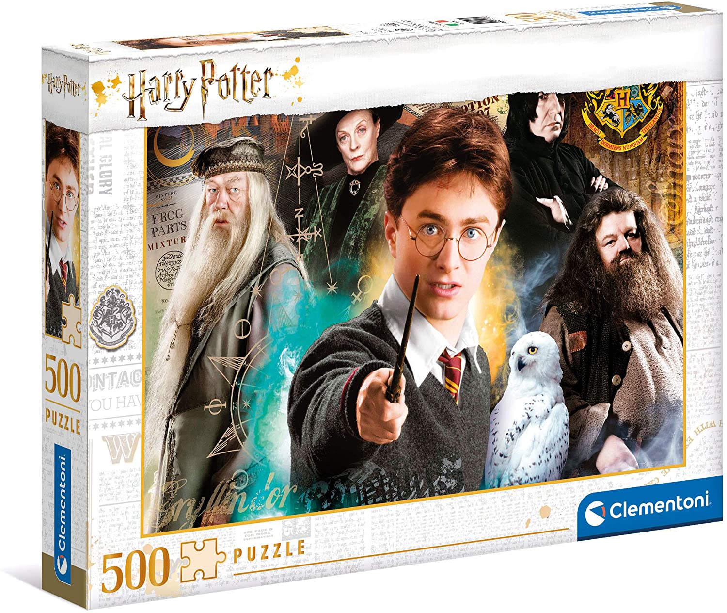 b7b73a7f406a1affc0f07f6806786ba4 Clementoni Puzzle 500 Pz. Harry Potter Tema 2 - immagine 1