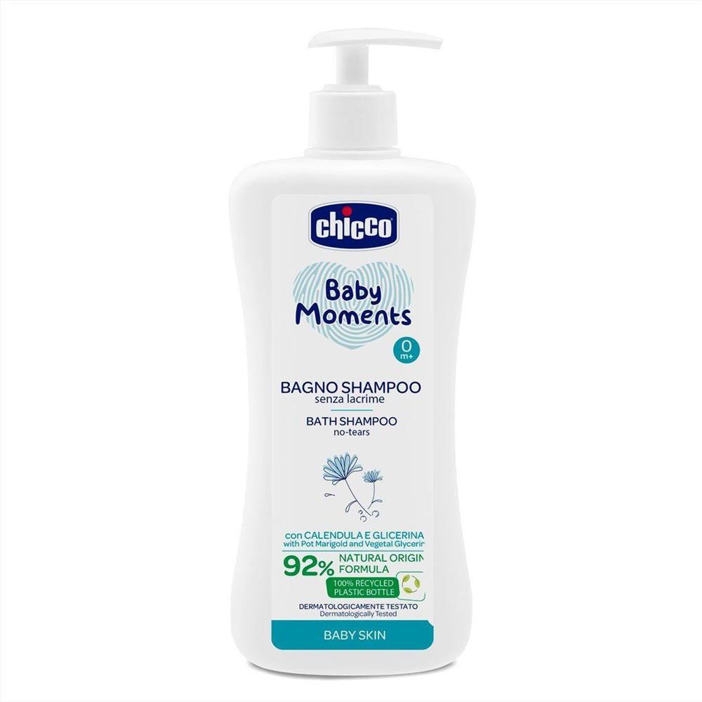 b83d5f51f4652484255279f95089a9f8 Chicco Baby Moments Bagno Shampoo ml.750 - immagine 1