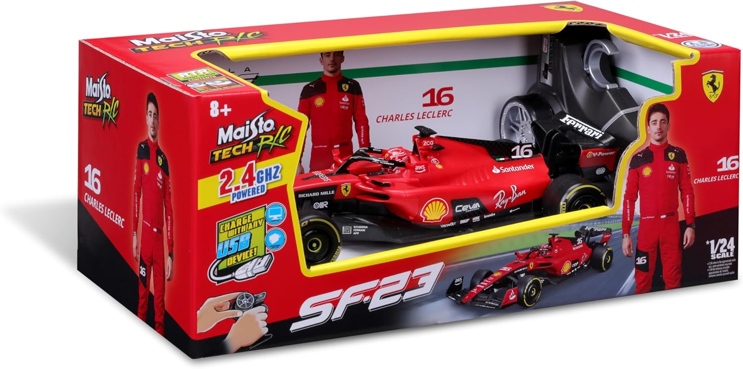 b857585e32f3382d12a8bcf2e1674138 Maisto Ferrari F1-23 R/C 1:24 - immagine 1