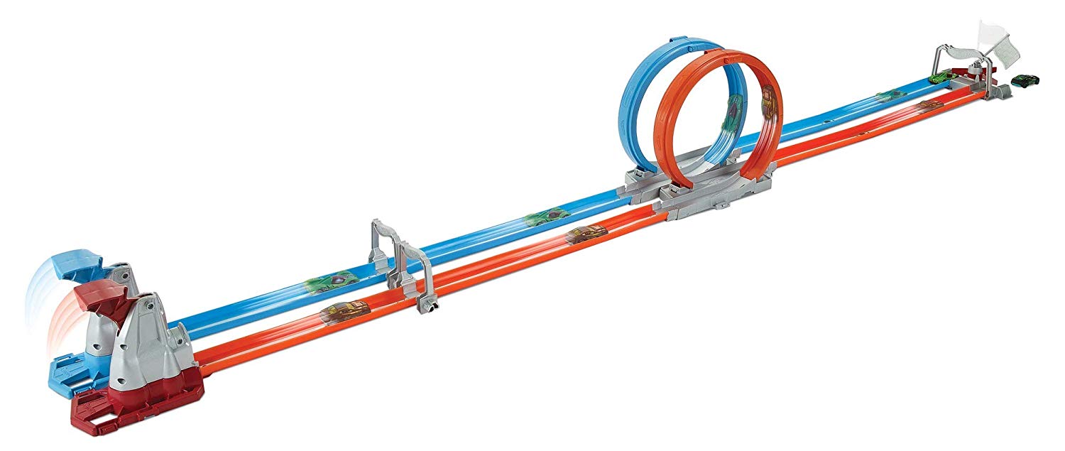 ba3034e052986ac2c5920eb69f9fbb54 *Hot Wheels Double Loop Dash - immagine 1