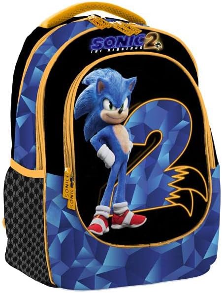 ba9299e83e60cb18d1be4837f02c4fc0 SONIC THE HEDGEHOG ZAINO OVETTO - immagine 1