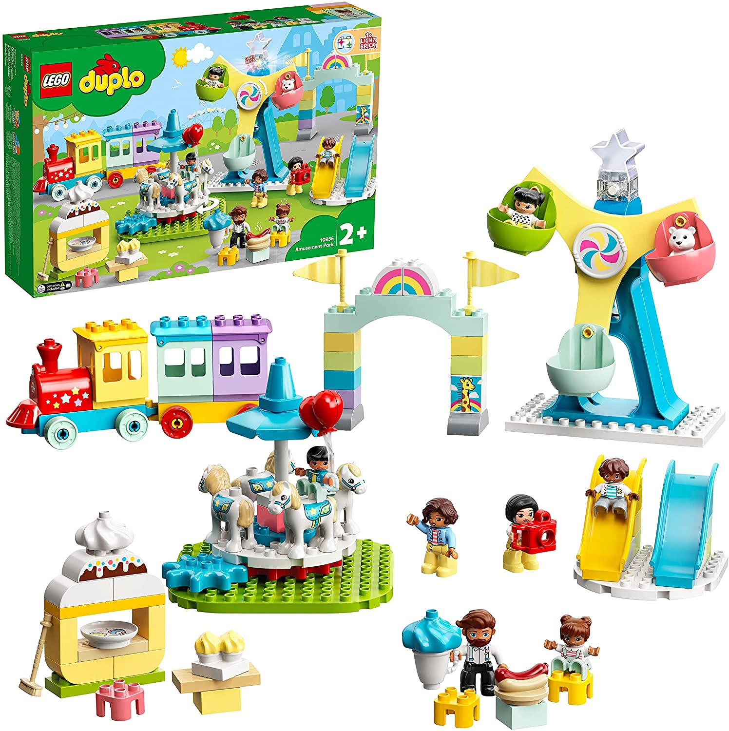 bb418cb08a687f4b6de485f42a713817 Lego Duplo Parco dei divertimenti - immagine 1