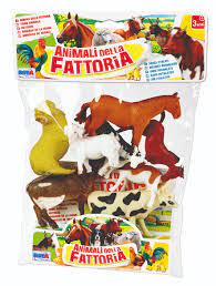 bb638138eb11f66356e939a68ed90e10 Rstoys Busta Animali Fattoria Medi 8 pz. - immagine 1