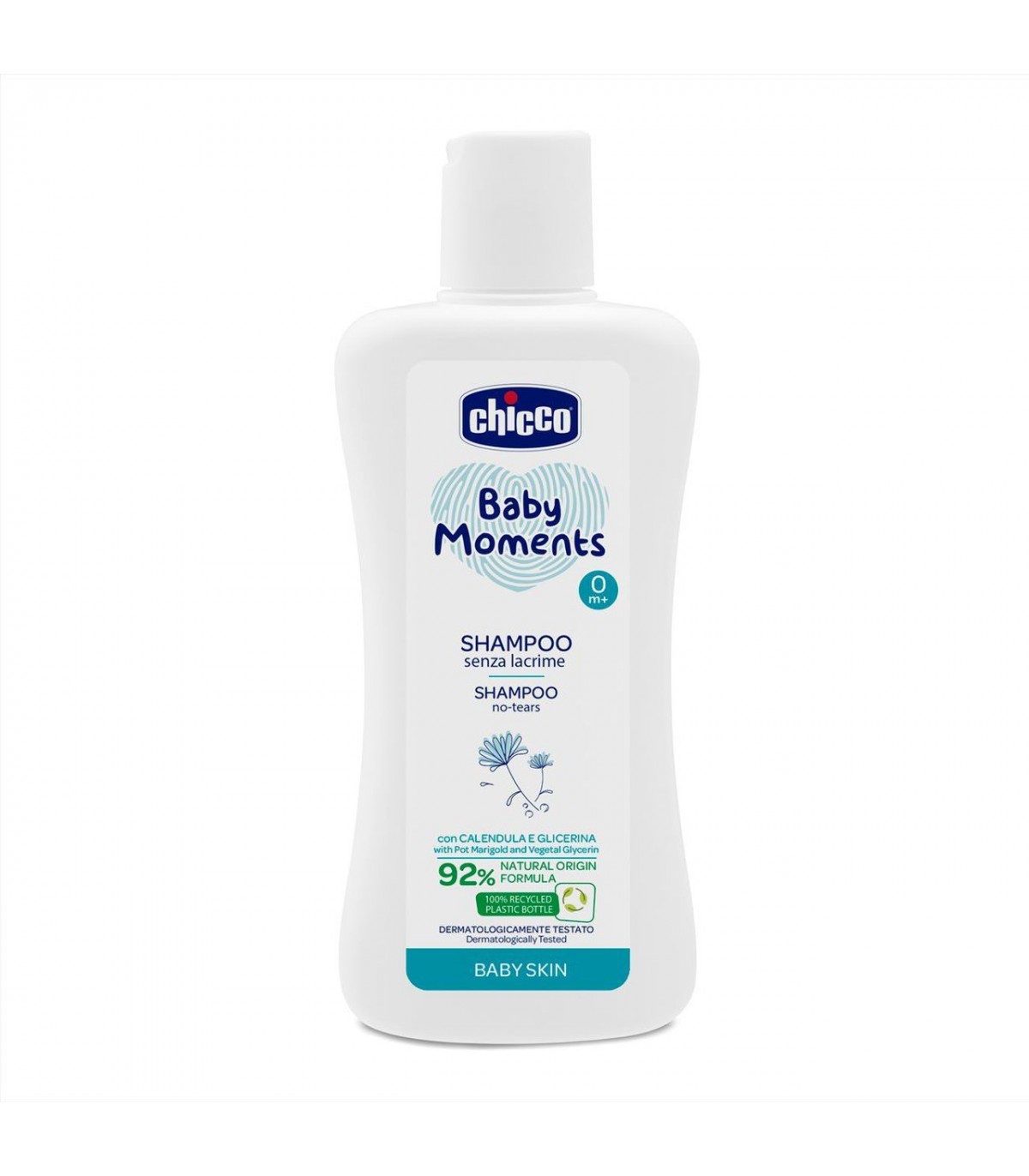 bb66691057f8a086b30f30d77a1fea19 Chicco Baby Moments Shampoo ml.200 - immagine 1