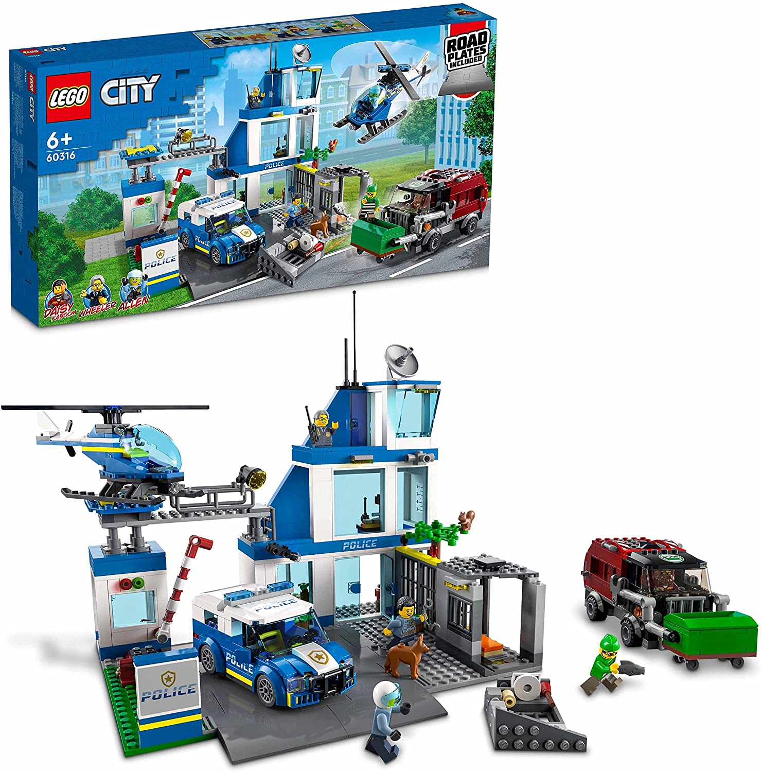 bb70ed3b82a417daa4d13f1dcc912fdb Lego City Stazione di Polizia - immagine 1