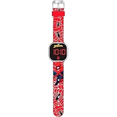 bb988c9c2fcce6b625e56e82991ac5f2 Orologio Digitale Led Spiderman - immagine 1