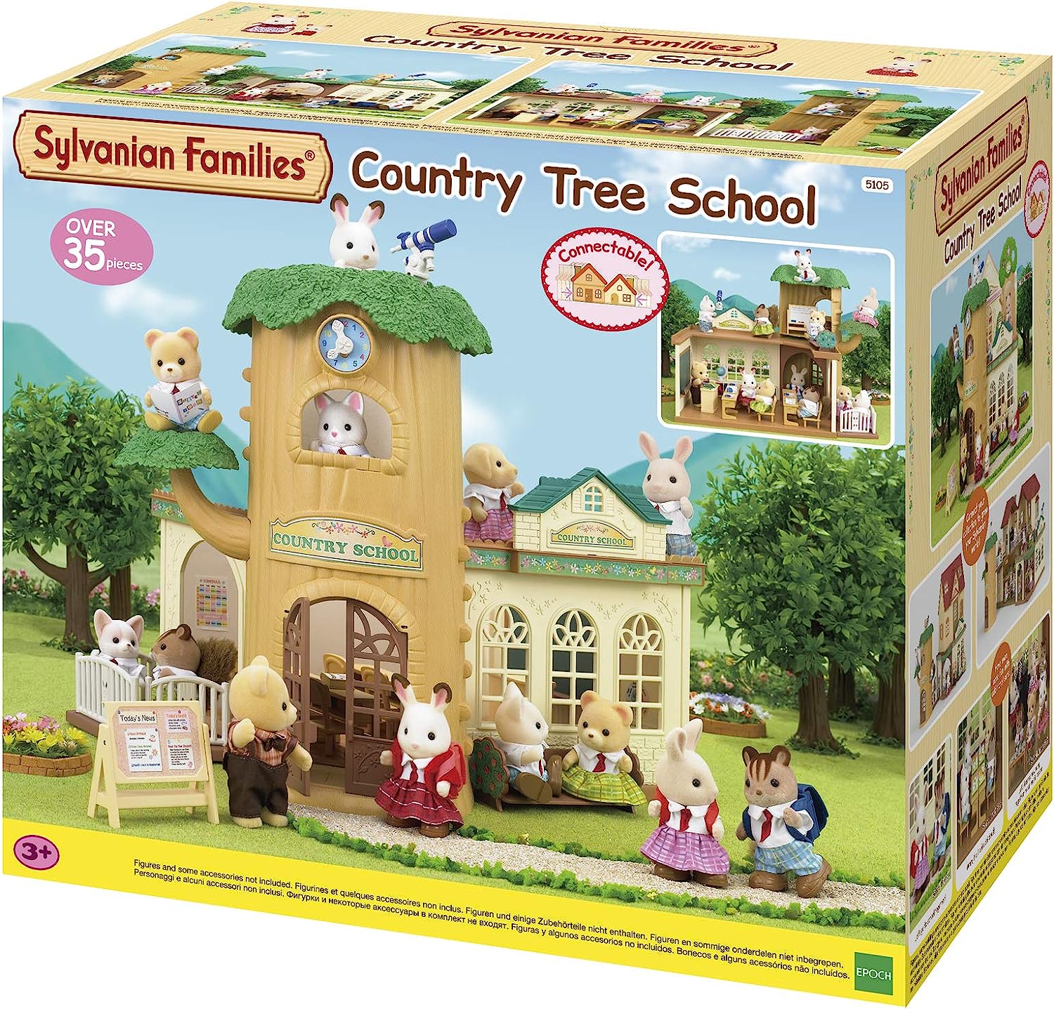 bc3a123f0ffd2e704e3f171284b3d22a Sylvanian Families Scuola del villaggio - immagine 1