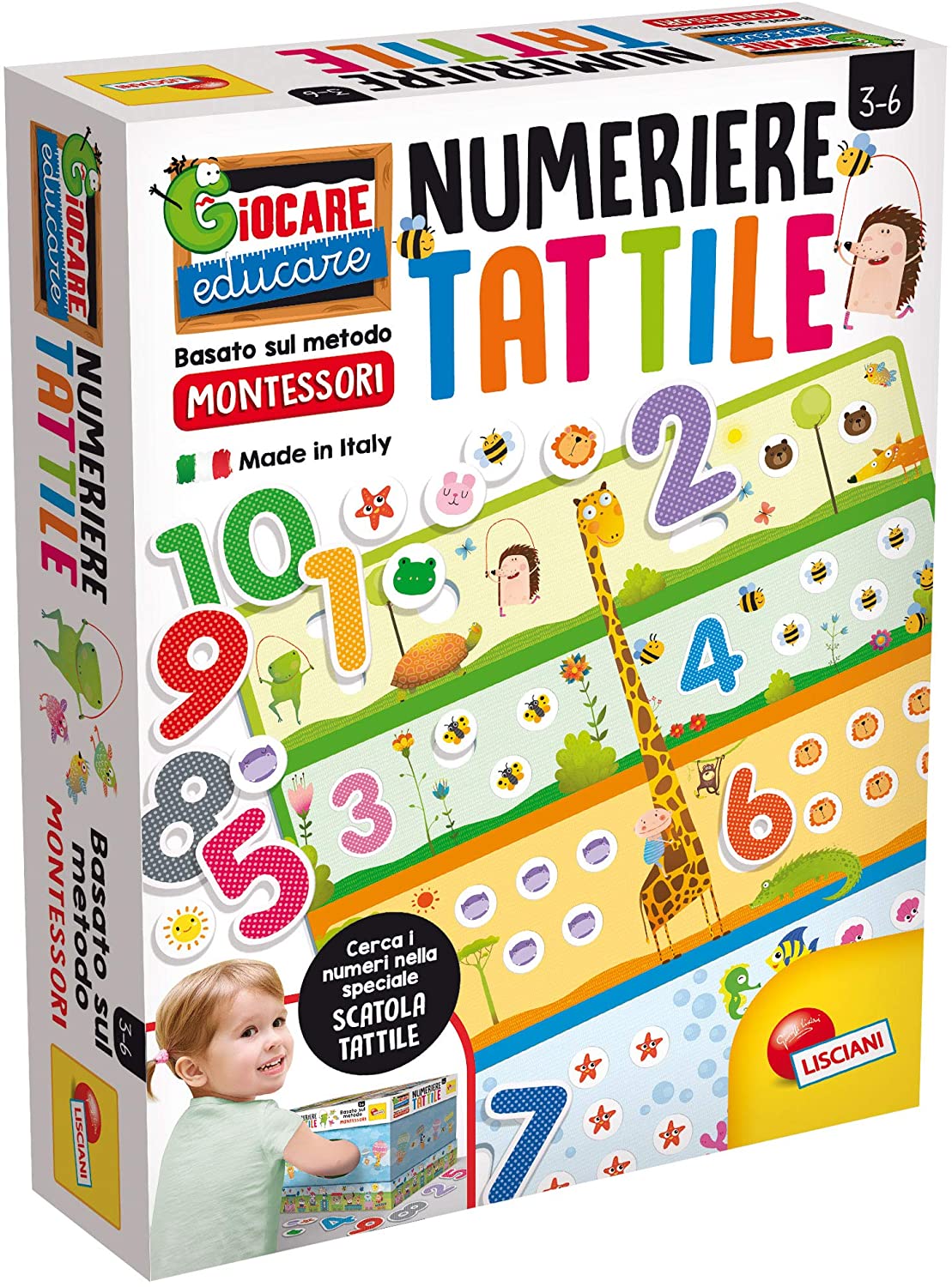 bc95eab7ff954f432d980cc4904a59b8 Lisciani Montessori Plus Numeri e Quantità - immagine 1