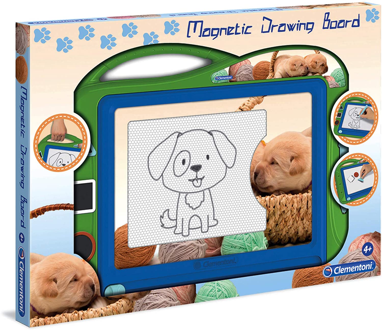 bc9b91505ea1fd63b6faba7800b5bef5 Clementoni Lavagna Magnetica Big Puppies - immagine 1
