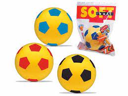 bcc6e9e428d79f75b7550eade030778d Pallone Soft Football in spugna cm.14 - immagine 1