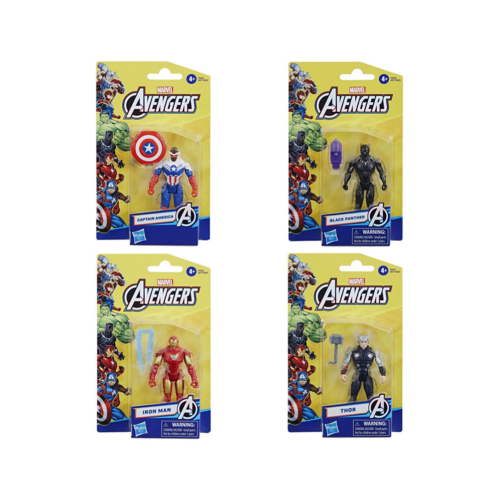 bce6ad42fd0473bce1ac971f82993fb1 Avengers 4In Evergreen Pers. 10 cm ass. - immagine 1