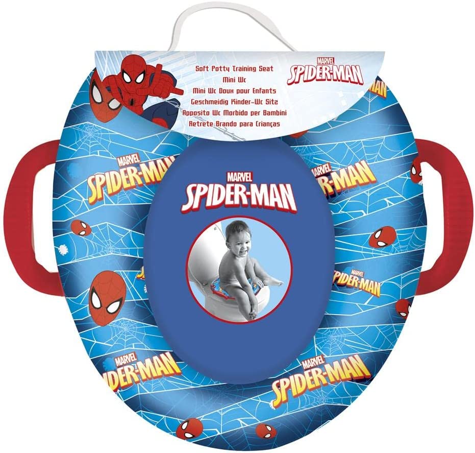 be60917f3047cee028f1f93b1f9af922 RIDUTTORE PER WC CON MANIGLIE SPIDERMAN - immagine 1