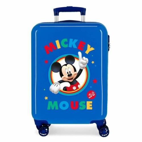 bed33eec677ecdc31e9149da071277ed Trolley rigido Mickey Circle Azzurro - immagine 1