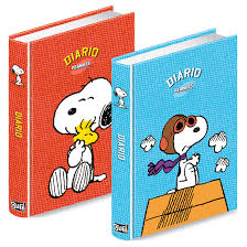 bfa191ca31859863282299daa8835054 Snoopy diario cm 13X17,8 cartonato non datato - immagine 1