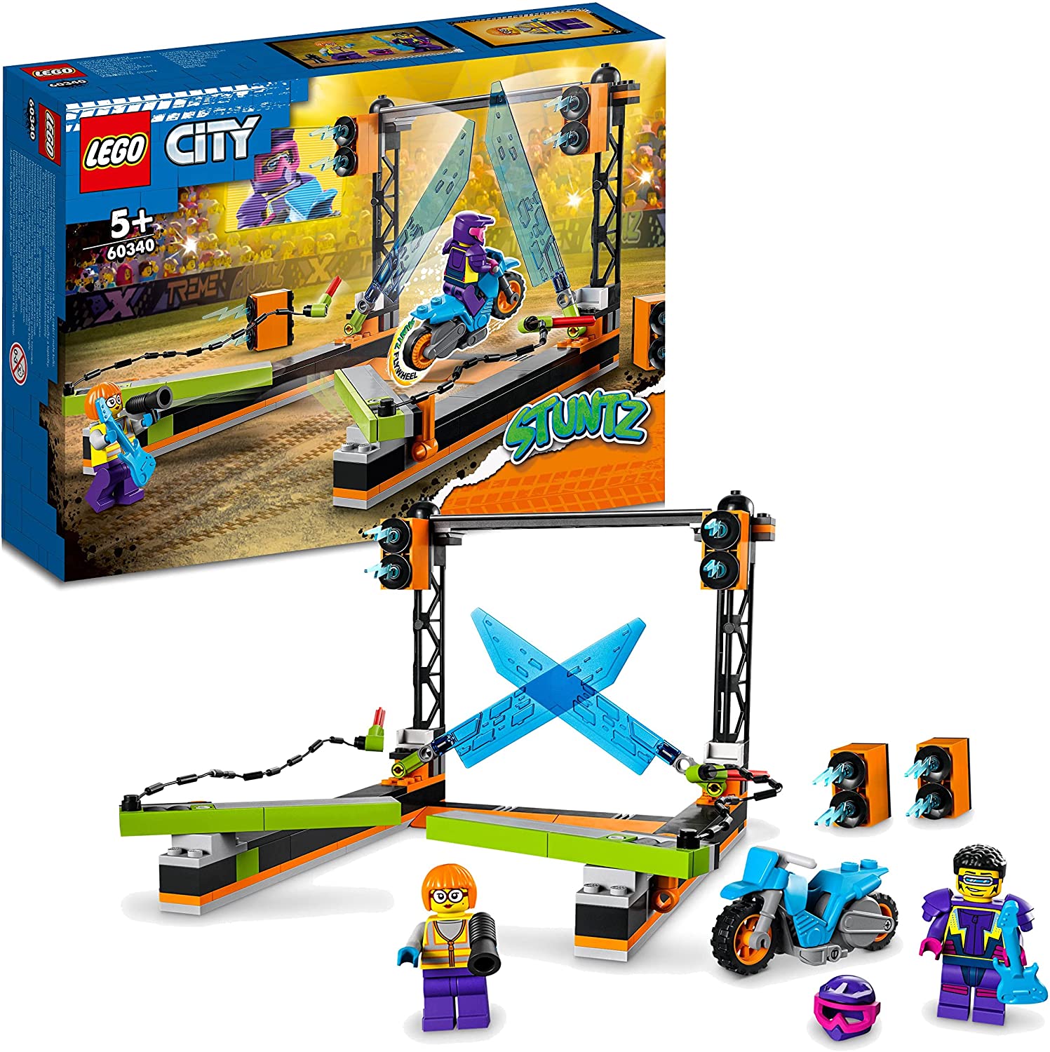 c0cf87431396935b9348f7aadb631891 Lego City Stuntz Stunt Sfida acrobatica delle lame - immagine 1