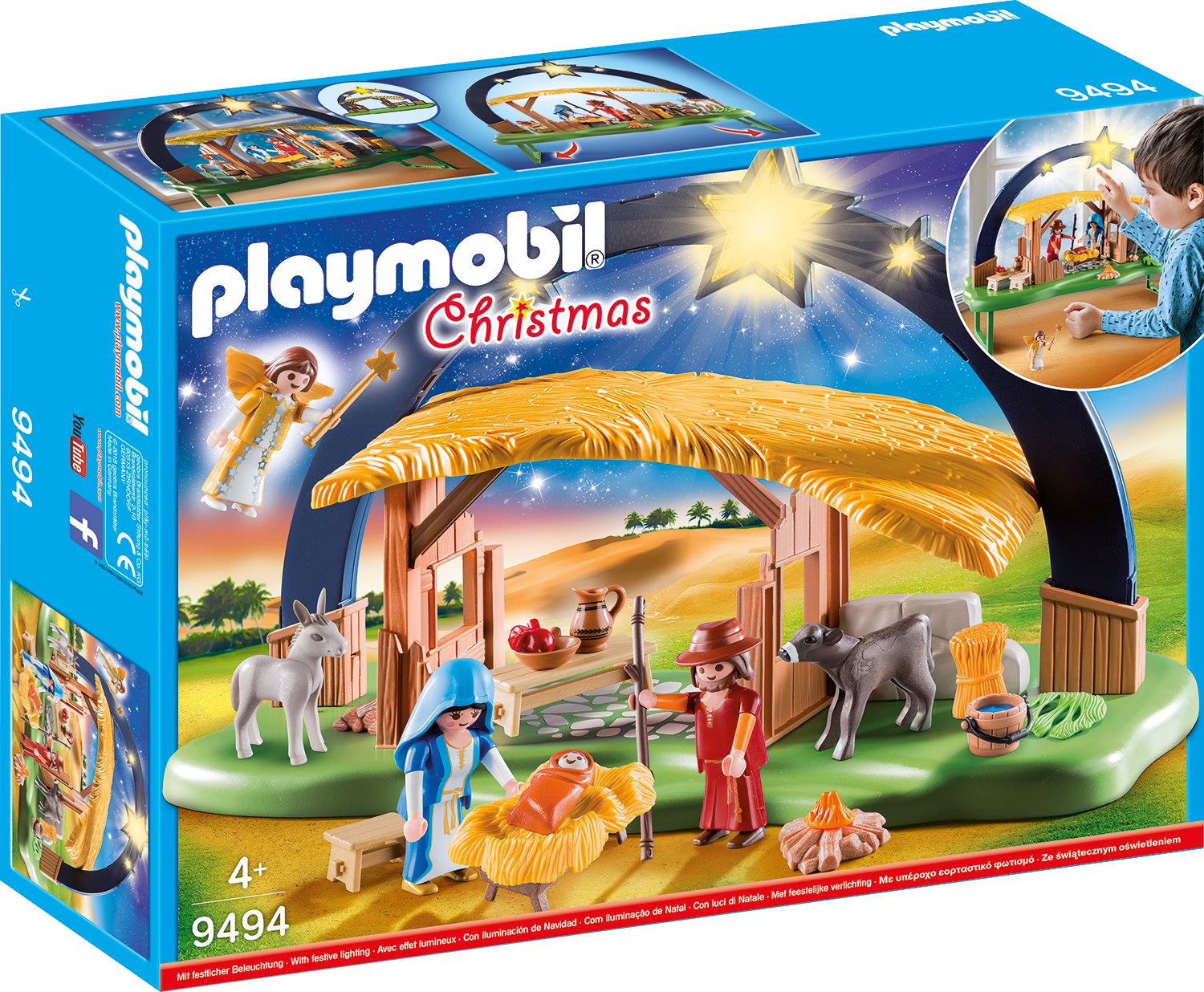 c13c15511e0b468e1f6995f410b0d19a Playmobil Presepe Illuminato - immagine 1
