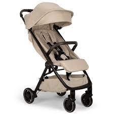 c16372c45e254dc6680de7d9d7d92613 Nuna Passeggino TRVL incl. parap.+ borsa trasp. Biscotti ecopelle chocolate - immagine 1