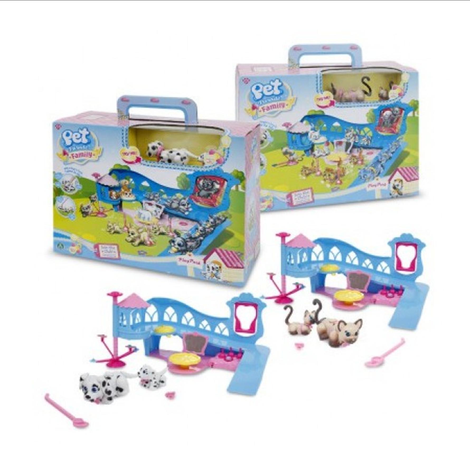 c320dbaf8032849808e4c642cd9fef6e *Pet Parade Family Playpark Playset ass - immagine 1