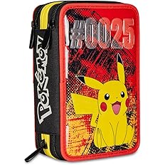 c34777d259bbb62dbaf8c4b02b21a139 SEVEN ASTUCCIO 3 ZIP POKÉMON PIKACHU 025 - immagine 1