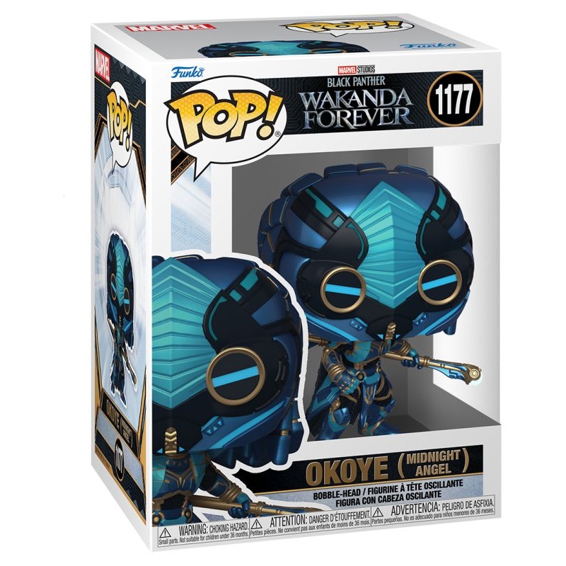c3a93f26f661b1713b1e71cb138eb090 FUNKO POP WAKANDA FOREVER - BLACK PANTHER - OKOYE - immagine 1