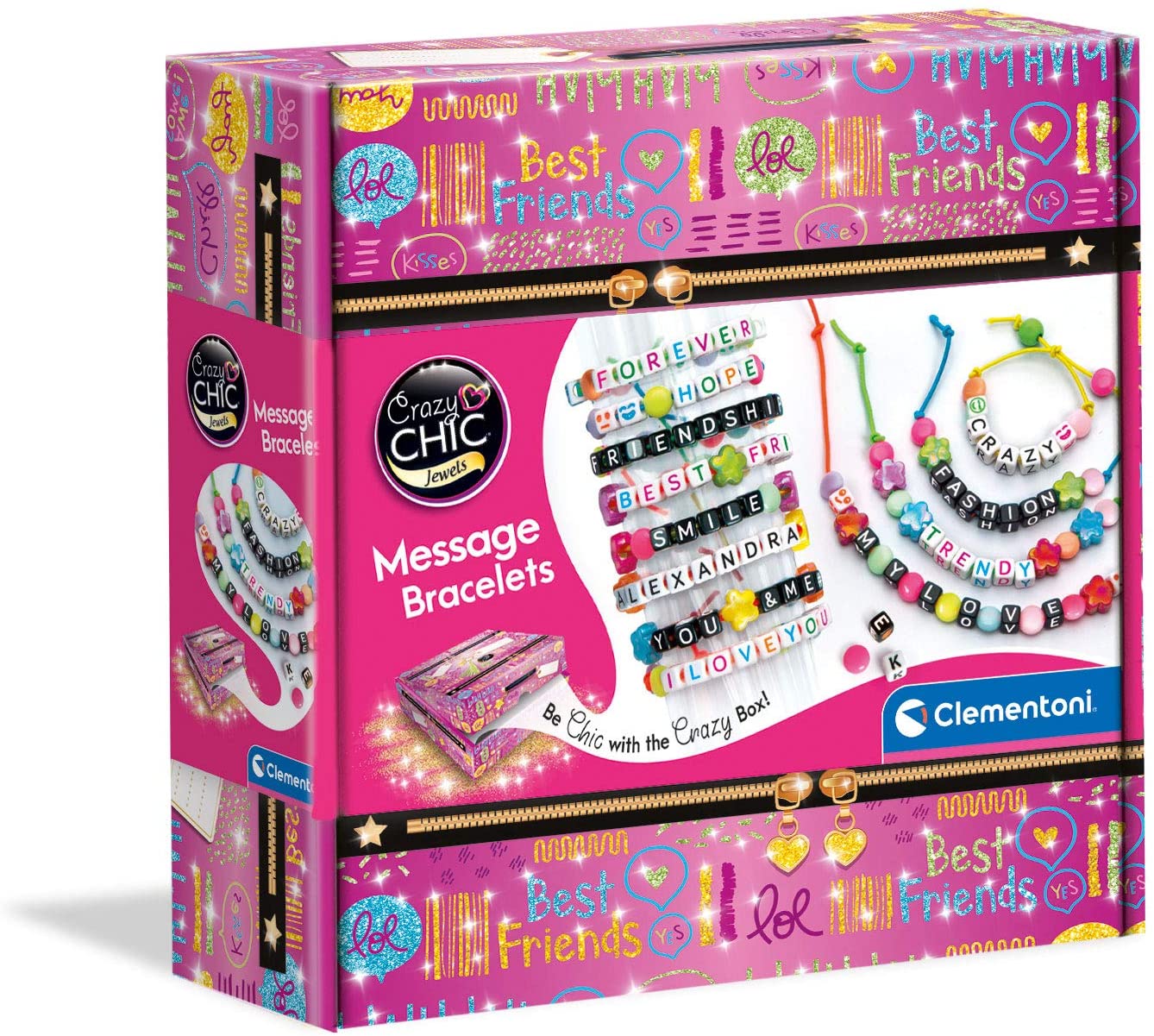 c3f2cdedcd4a9291cb755452c92b4a53 Crazy Chic Message Bracelet - immagine 1
