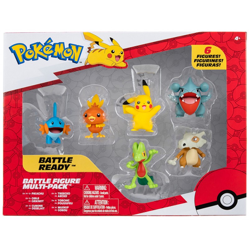 c421f568b3fde5607b514d72d089c835 Pokemon Set 6 Personaggi Deluxe - immagine 1