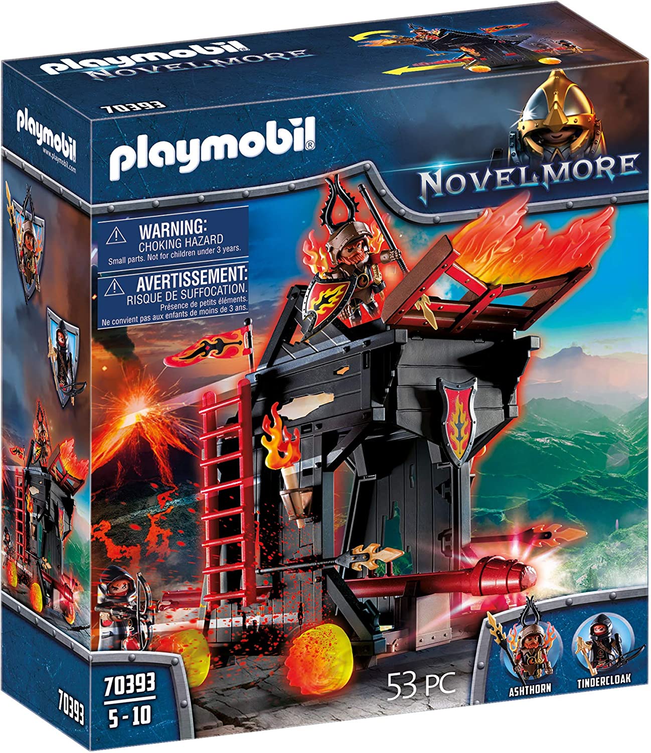 c499e7204090978109ed2ba7525e2f24 Playmobil Novelmore II - Ariete Incendiario di Burnham - immagine 1