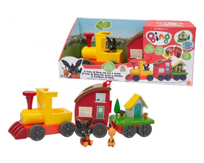 c5a2d17fb3190cefb2af8636b2ecd526 Bing Treno Playset Musicale con Personaggio - immagine 1