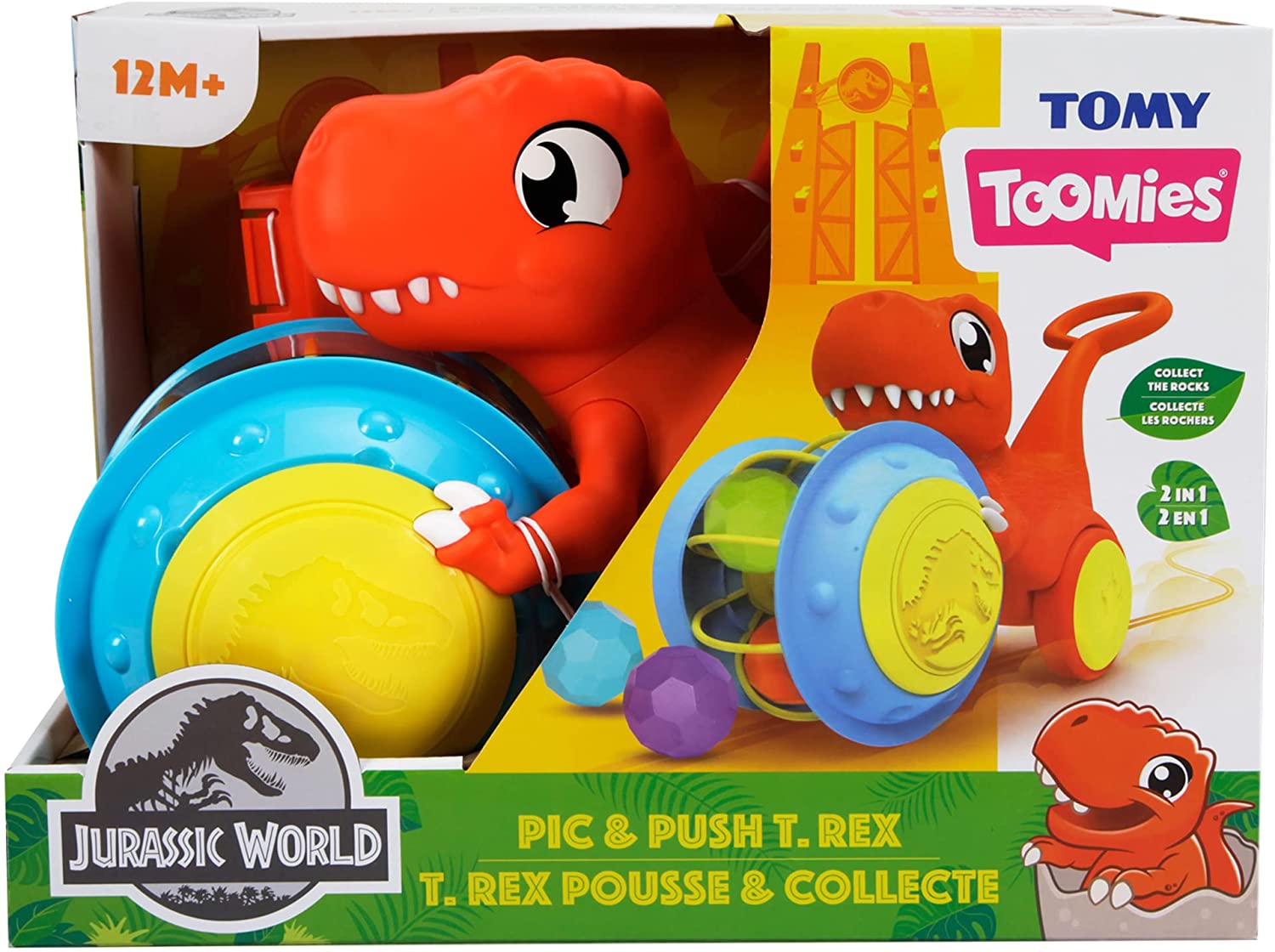 c5d4d704a4737c24c8346b721fc29910 *Toomies Jurassic world Pic&Push T-Rex - immagine 1