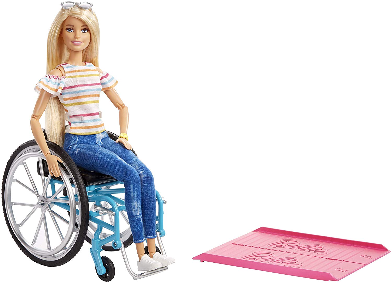 c6095e8372d9de88bb3a62524a100ef0 Barbie Sedia a Rotelle - immagine 1