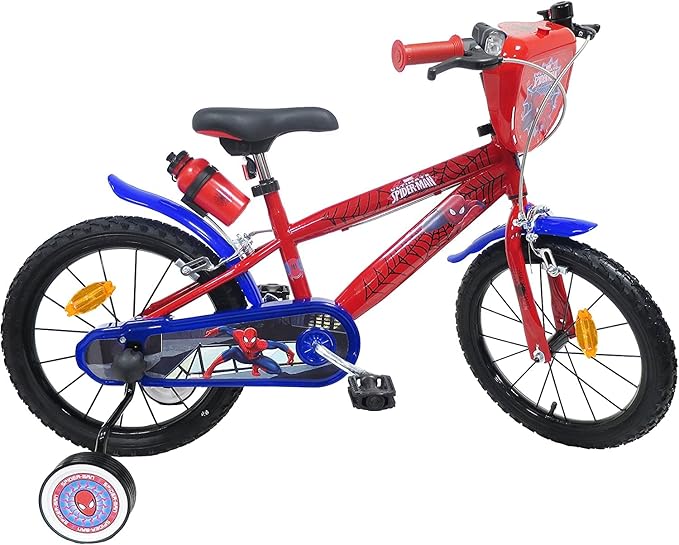 c6102724a76f2c400e40e1b074761683 Bicicletta 14" Volare Premium Spiderman - immagine 1