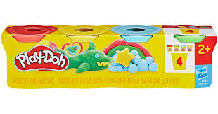 c6e4a99202985147305f59c2061b9efe Play-Doh Confezione 4 vasetti gr.85 - immagine 1