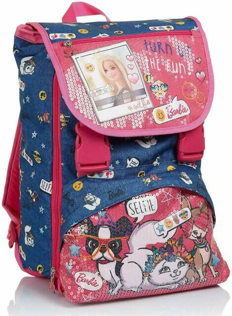 c77f518bd52d61f3e5c0c4d1237afb86 ZAINO SDOPP.BIG BARBIE POWER PASTEL - immagine 1