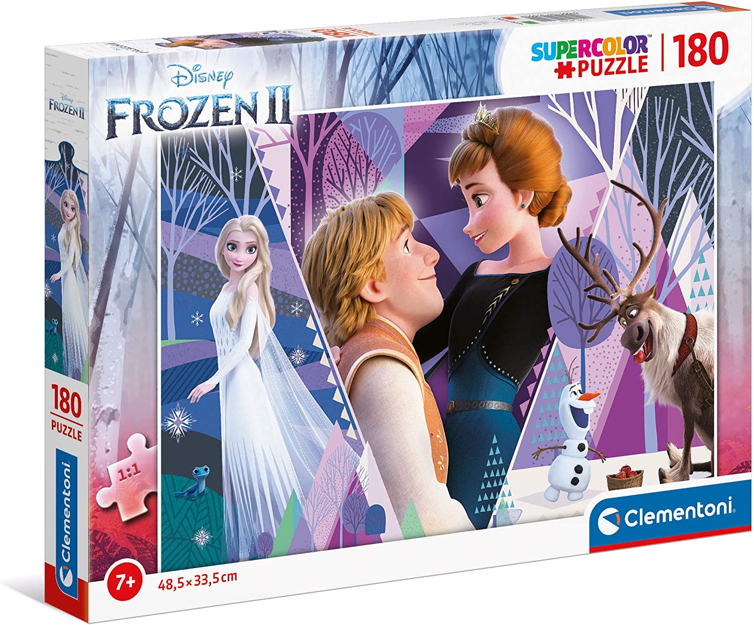 c789c705cbe869ef5cadca6645b1c882 Clementoni Puzzle 180 pz. Frozen 2 - immagine 1