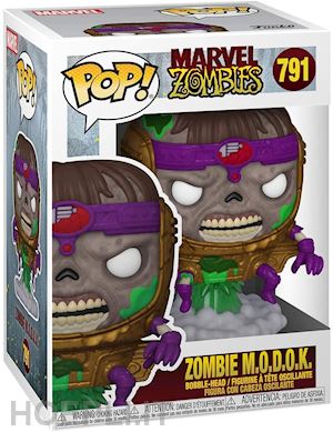 c78f9699ca53f06ebb2670e763219f4e FUNKO POP MARVEL ZOMBIES - ZOMBIE M.O.D.O.K. - immagine 1