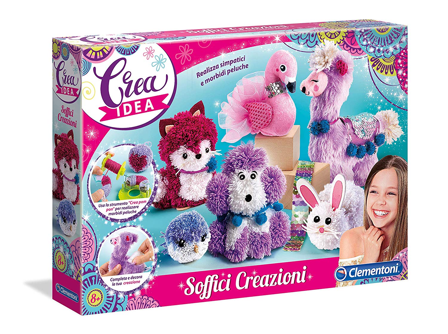 c7e73e65cb6f148721bdcd35113665ab Clementoni Crea Idea Soffici Creazioni - immagine 1