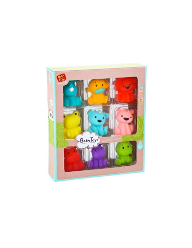 c7f1bd4b34a737f16f33f21d37347504 Simpatici Animali bagnetto box 9 pz. - immagine 1
