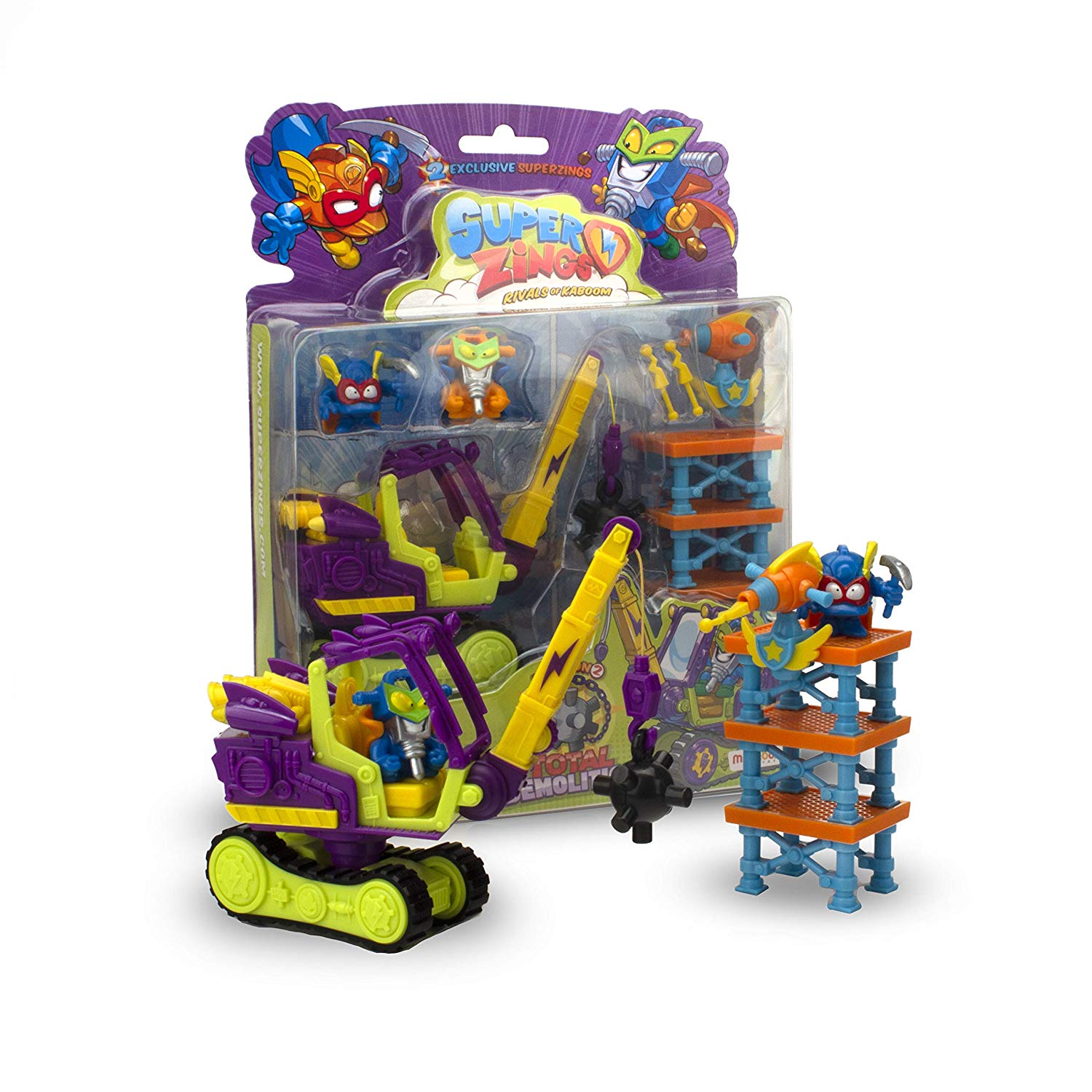 c7ff83b4849711010e08050526a11b26 Superzings S - Blister2 1x6 Mission 2 Demolition - immagine 1