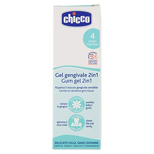 c829a8405192a18d03950104736d297d CHICCO GEL GENGIVALE 2IN1 30 ML 4M+ - immagine 1