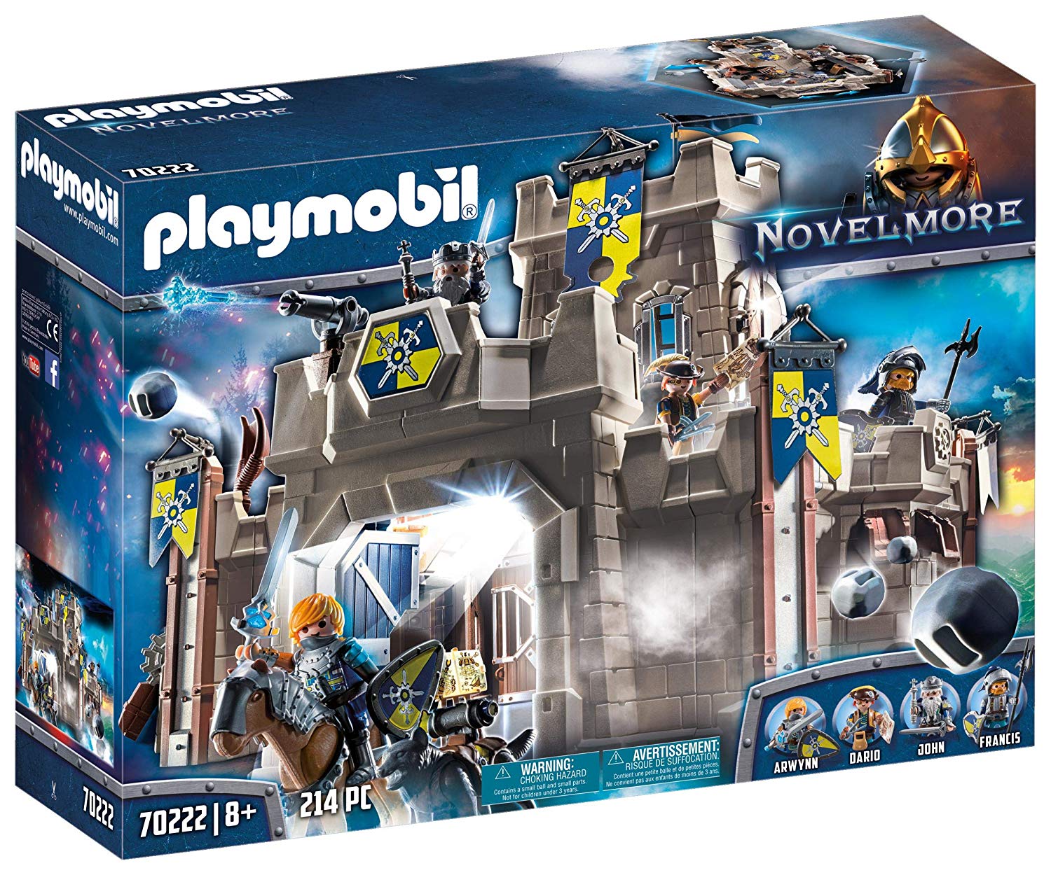 c888b79e10880a669f5b860aac8b1cef Playmobil Castello di Novelmore - immagine 1