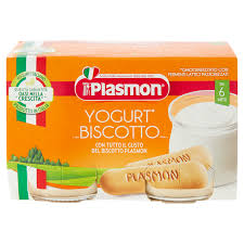c926ced55a17606912348d47f6476b8a Plasmon Omogeneizzato Yogurt Biscotto gr. 120x2 - immagine 1