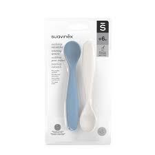 c93e107ab103180c8b1079bf57a70e1e SUAVINEX CUCCHIAI 2PZ GO NATURAL AZZURRO - immagine 1