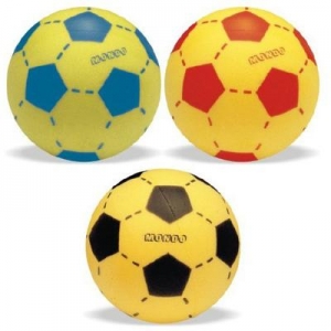 c98f9a928f09666b6892de3198139595 PALLONE SOFT FOOTBALL IN SPUGNA cm 20 - immagine 1
