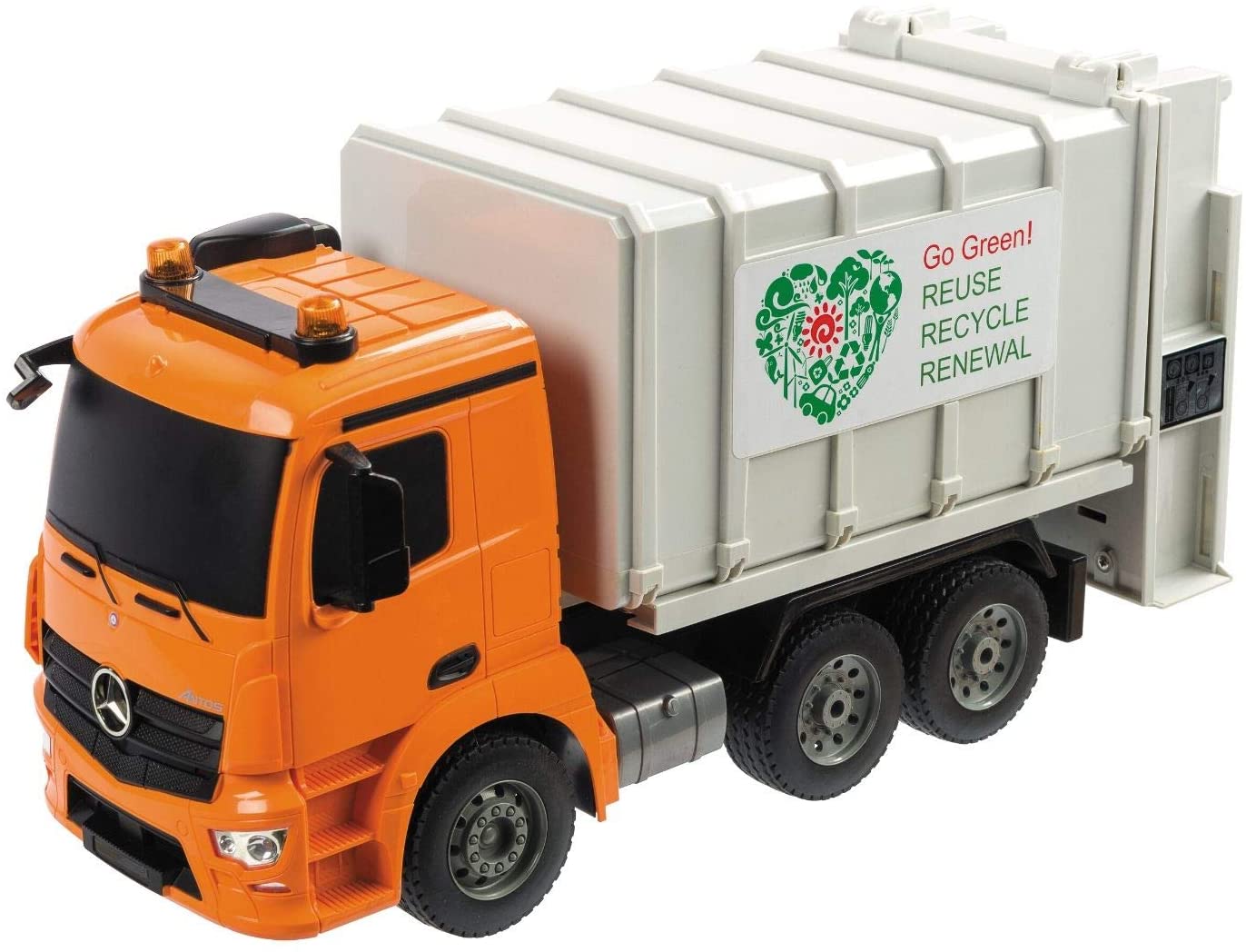 c9c355afd94f435f19faaf78ae748546 Mondo Camion della Spazzatura radiocomandato 1:20 - immagine 1