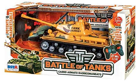 c9c40509a1e65732d79bab1fee0a1089 Rstoys Carro Armato Radiocomandato - immagine 1