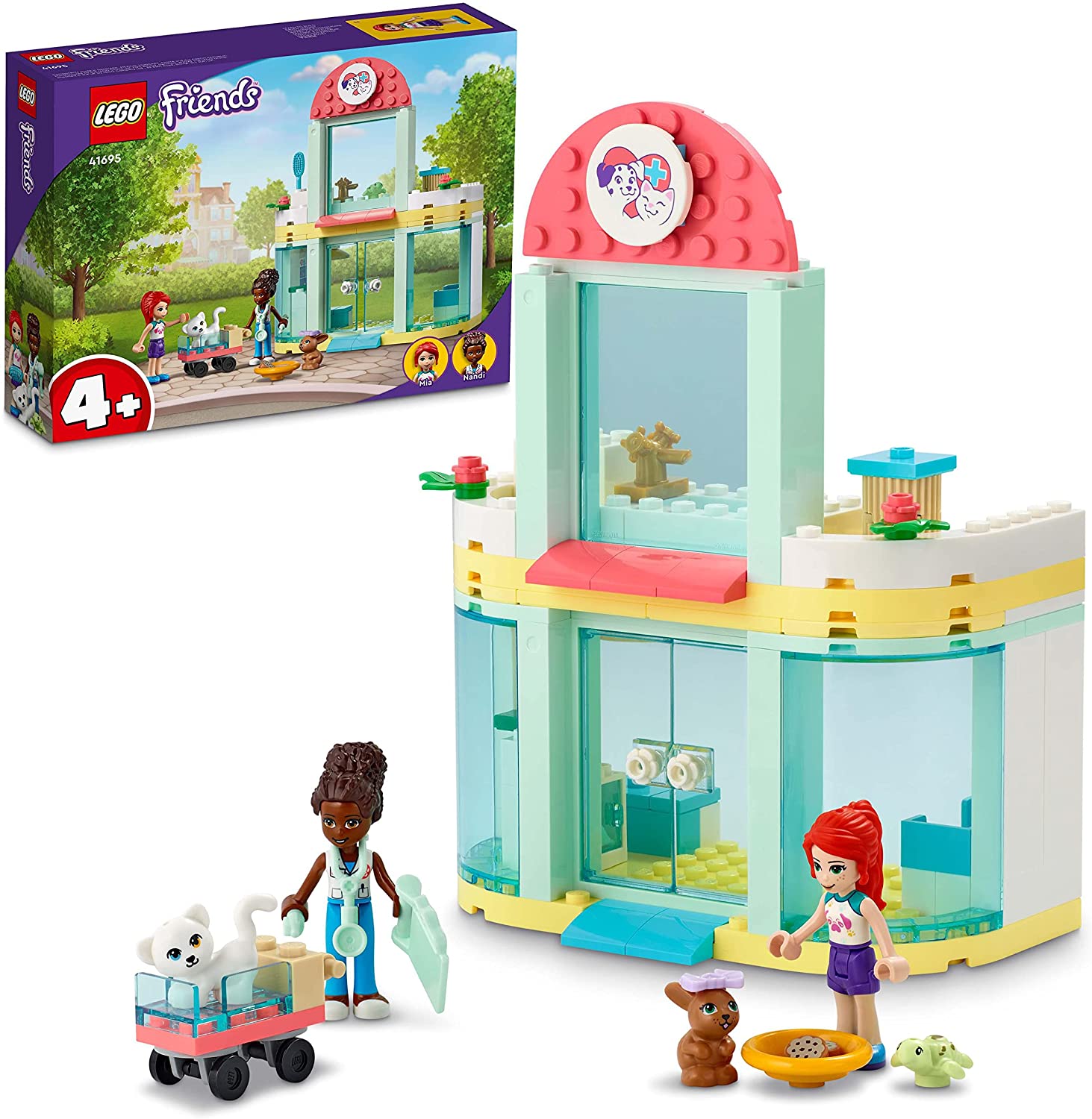 cb07fd2cb6fb493ed7936636b42c78cd Lego Friends 4+ clinica Veterinaria - immagine 1